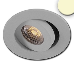 Lumi�re encastr�e MiniAMP IP20, aluminium bross� gradable 3,6W 300lm 3000K 50� 50� CRI >91