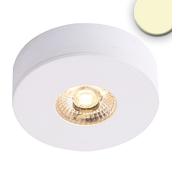 Lumière encastrée MiniAMP dimmable IP20, blanche gradable 3,6W 240lm 3000K 60° 60° CRI >91