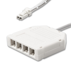 Distributeur MiniAMP 2 p�les, blanche