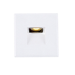 Angular aluminium cover 3 for LED wall luminaire Sys-Wall68, white