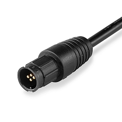 connection cable 4-pole, white