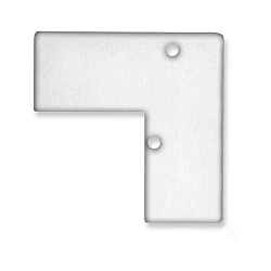 Embout HIDE ANGLE, aluminium