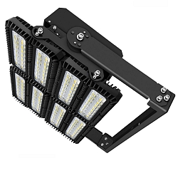 Projecteur FLOOD 900W asym�trique, r�glable IP66, noir  gradable