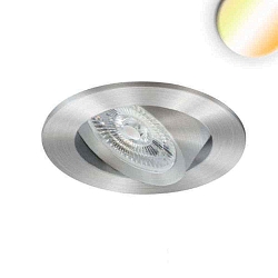 Lumière encastrée Sunset Slim68 IP40, gradable 9W 700lm 1800-2800K 45° 45° CRI 93