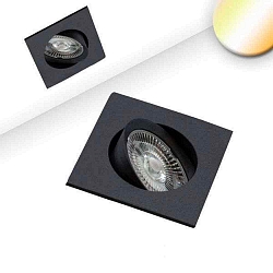 Lumière encastrée Sunset Slim68 IP40, gradable 9W 700lm 1800-2800K 45° 45° CRI 93