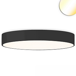 Applique et plafonnier DN1000 rond, CCT Switch IP20, noir gradable