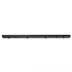 canopy INFINITY LONG BLACK 4 4-fold, long, without lamp socket