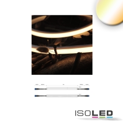 Bande LED silicone NEONPRO FLEX 1615 3 ples, RGB blanche