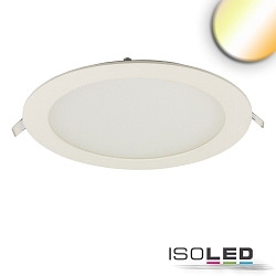downlight IP42, white dimmable