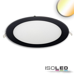 downlight IP42, black dimmable