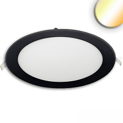 Downlight IP42, noir  gradable