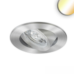 Lumi�re encastr�e SLIM68 IP40, aluminium bross� gradable 5,8W 525lm 2700-5700K