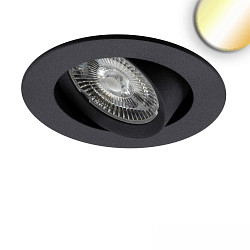 Lumi�re encastr�e SLIM68 IP40, noir  gradable 5,8W 525lm 2700-5700K