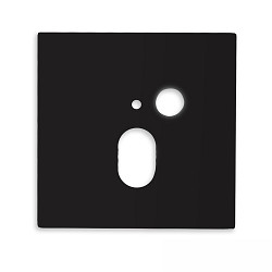 cover SYS-WALL68 square, black