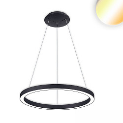 Lampe suspendue CIRCLE 580 CCT Switch IP20, noir gradable
