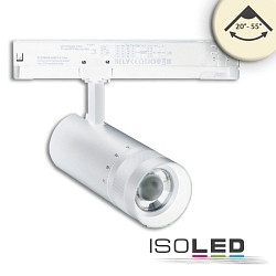 3-phase spot focusable IP20, white dimmable