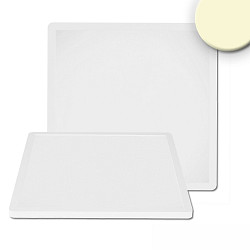 Luminaire de plafond SLIM300 haut bas, angulaire IP44, blanche 