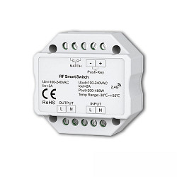 Interrupteur / inverseur SYS-PRO RF SMART SWITCH + ZIGBEE 3.0 PUSH contr�lable par ZigBee, commutable