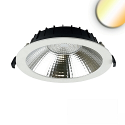 Downlight REFLEKTOR 18W COLORSWITCH CCT Switch, UGR < 19, reculer IP44, blanche gradable