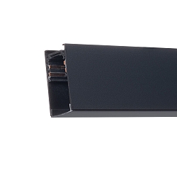Rail en applique TRACK48 SURFACE 4 p�les, fixation magn�tique, noir