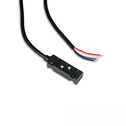 feeder TRACK48 - 50CM CABLE DALI controllable, 4-pole, universal, black