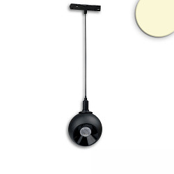 Halog�ne sur rail BALL FOKUS - TRACK48 (DALI) pivotant, contr�lable par DALI, fixation magn�tique IP20, noir gradable