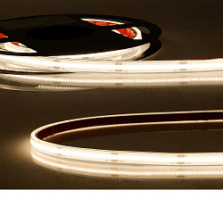 Bande LED silicon�e HT927 COB / HIGH TEMPERATURE 100�C 2 p�les blanche