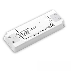 Driver de LED IP20 - 48V - 0-60W SELV plat, constante de tension, commutable