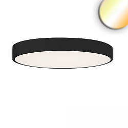 Luminaire de plafond COLOR SWITCH ROUND - Ø 100CM CCT Switch, UGR < 19, multipower IP40, noir gradable
