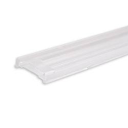 lens C64 2X25° ASYM DOUBLE (LAMP30 V2) double, asymmetrical, transparent
