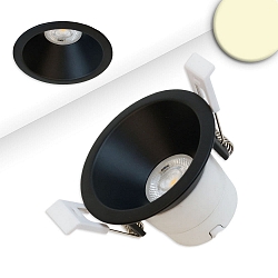 Projecteur encastr� BACK60 / LED MODULE UGR<12 rond, rigide, dimmable, reculer IP20, noir mat gradable