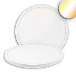 ceiling luminaire SLIM400 PRO up / down, CCT Switch, switchable IP44, white 