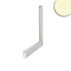 Projecteur sur rail TRACK48 CORNER 90� VERTICAL DALI rigide, contr�lable par DALI, prismatique IP20, blanc mat gradable