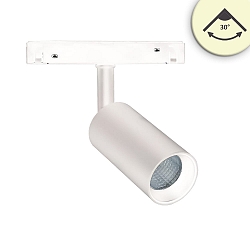 Halog�ne sur rail SPOT 16W - TRACK48 (DALI) pivotant, contr�lable par DALI, UGR < 19, fixation magn�tique IP20