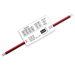 Variateur SOFT-ON/OFF MULTI-PWM 1CH, 12-24VDC 6A 1 canal, Sortie PWM dimmable, blanche