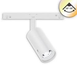 Projecteur sur rail TRACK 48 - SELECT DALI-DT6 rond, UGR < 19 IP20, noir mat gradable