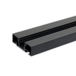 profil� pour rideaux CURTAIN 10 ONE 1 voie, noir