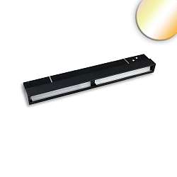 L�che-mur TRACK48 asym�trique IP20, noir gradable