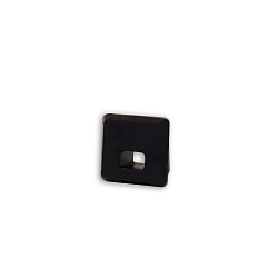 end cap EC 123 SURF 8 with cable hole, black
