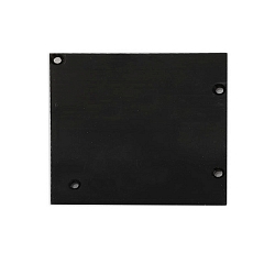 Embout EC 127 CURTAIN10 ONE VISOR 2 pi�ces, gauche-droite, noir