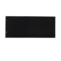 Embout EC 129 CURTAIN 10 DOUBLE VISOR 2 pi�ces, gauche-droite, blanche