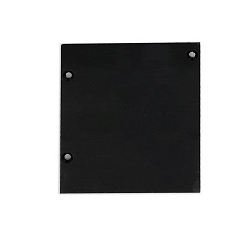 Embout EC 133 CURTAIN 10 ONE FLAT VISOR 2 pi�ces, gauche-droite, blanche
