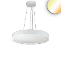 Lampe suspendue DN600 IP44, blanche gradable