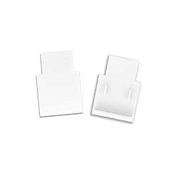 Embout TRACK48 FLAT H25 2 pi�ces, avec couverture, blanche