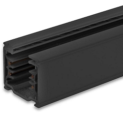 Rail triphasé pour montage en surface CLASSIC SURFACE 200CM, noir