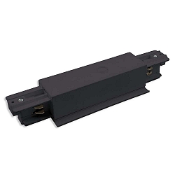 Alimentateur central triphasé CLASSIC RECESSED, noir mat