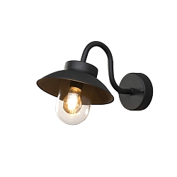 Luminaire mural VEGA MINI E27 IP44, noir  gradable
