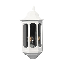 Luminaire mural d’extérieur PALLAS E27 IP23, couleurs fumée, blanche