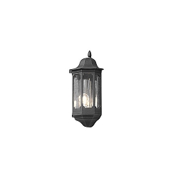Luminaire mural d’extérieur PALLAS E27 IP23, couleurs fumée, noir 