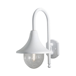 Luminaire mural d�ext�rieur BARI E27 IP44, transparent, blanche